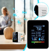 Air Tester Smart Air Detector Clear Display CO2 TVOC HCHO Air Quality Monitor for Bedroom Testing Monitoring Detection Home Use