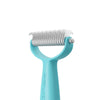 Uproot Clean Deshedder for Dogs, Cats, and Bunnies - Grooming Tool for Medium and Long-Haired Pets