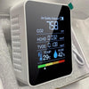 Air Tester Smart Air Detector Clear Display CO2 TVOC HCHO Air Quality Monitor for Bedroom Testing Monitoring Detection Home Use