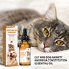 Natural Organic Calming Drops Pet Anxiety Relief Blend Essential Oil for Dogs Cats Create an Anxiety-Free Experience Skin Health