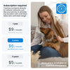 Lightweight GPS tracker for dogs fits any collar