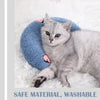 U-Shaped Neck Pillow for Cats & Small Dogs