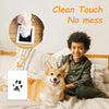 Paw print keepsake gift set for dogs and cats