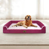 Extra Large Orthopedic Memory Foam Dog Bed Waterproof Bolster Couch with Removable & Washable Cover for Large Dogs