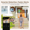 3MP 2K WiFi Window Camera with Motion & Night Vision