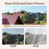 3MP 2K WiFi Window Camera with Motion & Night Vision