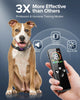 Dog Training Collar with Remote,  Dog Training Collar IP67 Waterproof, Training Collar for Large Medium Small Dogs, Rechargeable E-Collar for Dogs with 4 Modes Beep, Vibration (Black)