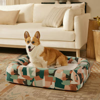 Small Dog Bed  Washable, Waterproof, Memory Foam, 28-Inch