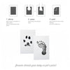 Larleaf Paw Print Kit, 4-Pcs Ink Pads + 2 Photo Frame, Mess-Free Paw Print Stamp Pad for Dogs & Cats, Clean Touch Ink Pad, Dog Paw & Nose Print Kit, Keepsake Gift for Pet Dogs and Cats, Memorial Gift, Pet Memorials, Pet Paw Springtok Outdoorfun