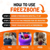 Freezball - Durable Fillable Dog Chew Bone