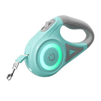 LED Retractable Dog Leash  Non-Slip, Night Walk Ready