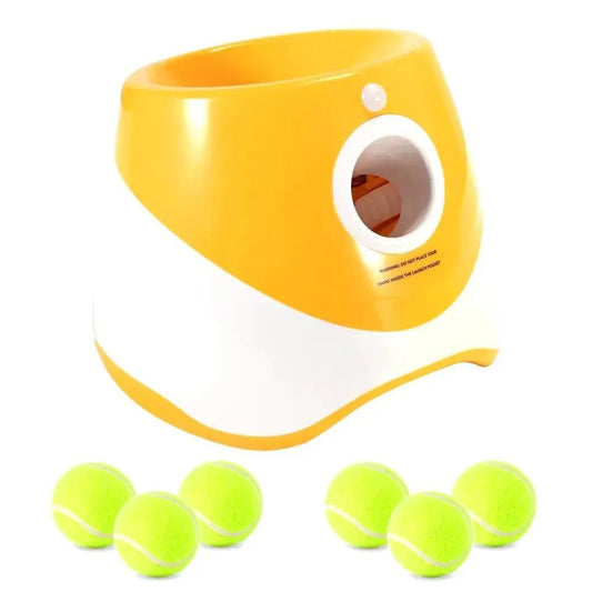 Automatic Dog Tennis Ball Launcher Dogs Chase Toys Automatic Fun Interactive Machine