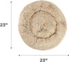 Calming Donut Dog & Cat Bed – Taupe (23