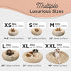 Calming Donut Dog & Cat Bed – Taupe (23