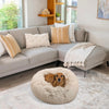 Calming Donut Dog & Cat Bed – Taupe (23