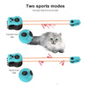 Smart Cat Toy - Auto & Remote Modes | USB Rechargeable | Adjustable Speed | Replaceable Accessories | Fun, Safe, & Perfect for Active Cats!