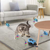 Smart Cat Toy - Auto & Remote Modes | USB Rechargeable | Adjustable Speed | Replaceable Accessories | Fun, Safe, & Perfect for Active Cats!