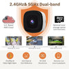 3MP 2K WiFi Window Camera with Motion & Night Vision