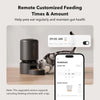 WiFi Automatic Pet Feeder – 5L, Timed, Black