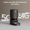 WiFi Automatic Pet Feeder – 5L, Timed, Black
