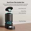 WiFi Automatic Pet Feeder – 5L, Timed, Black