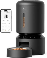 WiFi Automatic Pet Feeder – 5L, Timed, Black