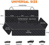 Waterproof Dog Car Seat Cover – Non-Slip, Black