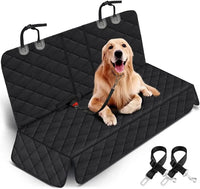 Waterproof Dog Car Seat Cover – Non-Slip, Black