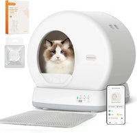 Smart Self-Cleaning Cat Litter Box with Odor Control