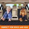 Waterproof Dog Car Seat Cover – Non-Slip, Black